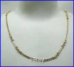 Lovely 9ct Gold Designer Necklace By Uno A Erre