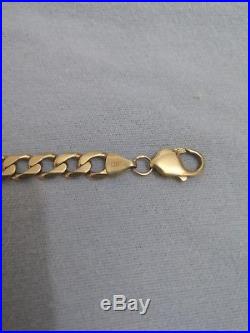 Lovely Heavy (40.04 Gram) Fully Hallmarked 9ct Gold Curb Style Chain (21 Inch)