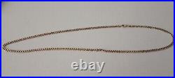 Men's 9ct Gold Chain Necklace 13 Grams