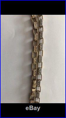 Mens 9ct Gold Chain 80g 24 Inches Long