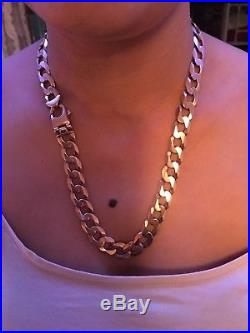 Mens 9ct gold chains