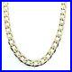Mens-Gold-Curb-Chain-9ct-Yellow-Gold-Long-Chain-22-Inch-4mm-Wide-Mens-Solid-01-sqd