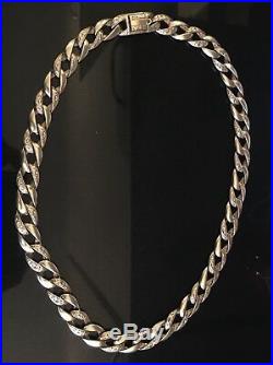 Mens Heavy gold Chain necklace 146g 9ct
