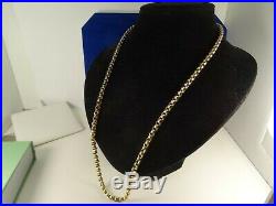 Mens Ladies Heavy 9ct Gold DOUBLE Chain Necklace 24 30g Hm 5mm RRP £2000 56c
