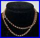 OLD-VINTAGE-ANTIQUE-STRONG-24-5-INCHES-LONG-9ct-GOLD-CHAIN-NECKLACE-BELCHER-LINK-01-cv