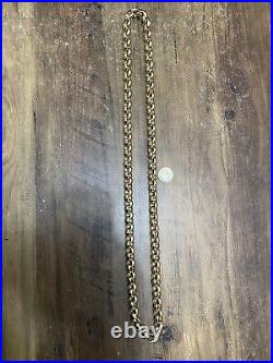 One Of A Kind Clasp-Less 9ct Gold Belcher Chain