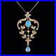 Opal-Floral-Pendant-Chain-18ct-Gold-Silver-01-qc