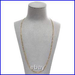 Pre-Owned 9ct Gold 24 inches Curb Chain Necklace