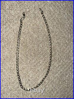 Pre-Owned 9ct Yellow Gold Heavy Curb Chain Necklace 45.5 Grams, 26 Inch Length