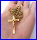 Quality-Vintage-Deakin-Francis-9ct-Gold-Large-Crucifix-Cross-28-32-Chain-01-dmoy