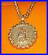 SECONDHAND-XL-9ct-YELLOW-GOLD-MOTHER-MARY-WITH-BABY-JESUS-PENDANT-ON-CHAIN51-5cm-01-yeoj