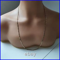 SOLID 9CT Ladies GOLD CHAIN NECKLACE 68cm long