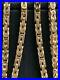 SQUARE-BYZANTINE-KING-Chain-375-9ct-Yellow-GOLD-Solid-Mens-Ladies-NECKLACE-24-01-zres
