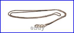 Serpentine 9 ct Gold Chain Necklace