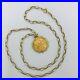 Solid-22ct-Gold-Half-Sovereign-9ct-Mount-9ct-Oval-Belcher-Chain-Necklace-500-01-bl
