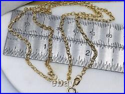 Solid 9ct Yellow Gold 2mm Mens&Ladies Belcher Chain Necklace Necklet All Length