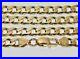 Solid-9ct-Yellow-Gold-on-Silver-CURB-Chain-9MM-18-20-22-24-26-30-inch-NEW-01-pet