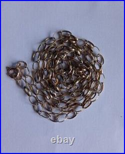 Solid Gold 9ct Hallmarked Chain 30 long