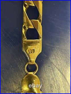 Solid Heavy Gold Chain 9ct Gold 65.6grams