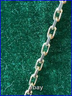 St Christopher 9ct Gold 20 Belcher Necklace