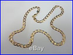 Stunning 9ct Gold 18 Curb Chain