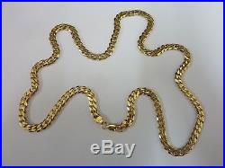 Stunning 9ct Gold 21 Curb Chain