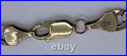 Stunning 9ct Gold Curbed Styled Chain 20? Length Weighs 15.51 Grams
