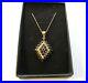 Stunning-9ct-Gold-Lozenge-Form-Sapphire-Diamond-Pendant-On-Fine-9ct-Gold-Chain-01-fmv