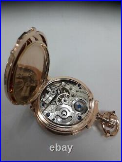 Superb 1881 Agassiz 18 ct Rose Gold pocket watch & 9ct Rose Gold Albert chain