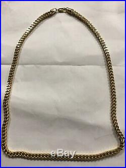 UK 9ct Gold Italian Franco Chain 26 5.5mm 42.7g Weight. RRP £1250