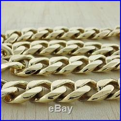 UK Hallmarked 9ct Gold Extra Heavy Curb Link Chain 23 326.7G RRP £12500 (GH6)