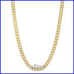 UK Hallmarked 9ct Gold Heavy Curb Chain 24.5 89.8g RRP £3599 (KY14)