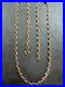 VINTAGE-9ct-GOLD-ANCHOR-LINK-NECKLACE-CHAIN-19-1-2-inch-1977-01-tp