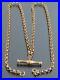 VINTAGE-9ct-GOLD-BELCHER-LINK-WATCH-CHAIN-NECKLACE-18-1-2-inch-1973-01-oxi
