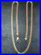 VINTAGE-9ct-GOLD-FACETED-CURB-LINK-NECKLACE-CHAIN-20-inch-C-1990-01-wn