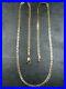 VINTAGE-9ct-GOLD-FLAT-CURB-LINK-NECKLACE-CHAIN-20-1-2-inch-C-1990-01-amu
