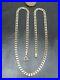 VINTAGE-9ct-GOLD-FLAT-SQUARE-CURB-LINK-NECKLACE-CHAIN-18-inch-1988-01-sj
