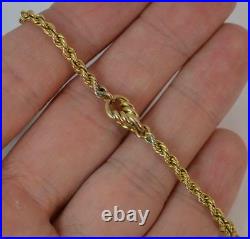 Victorian 41 Long 9ct Gold Guard / Muff Pocket Watch Chain