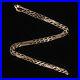 Vintage-1995-Italy-Hallmarked-Solid-9ct-9k-Gold-Figaro-Curb-Chain-Necklace-01-tvs