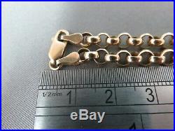 Vintage 9ct Gold Belcher Chain. 24 1/2. 10.26 G. Ref xbfbd