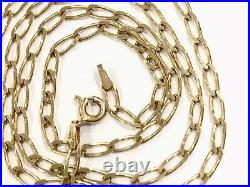 Vintage 9ct Gold Chain Necklace Hallmarked