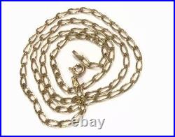 Vintage 9ct Gold Chain Necklace Hallmarked