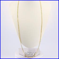 Vintage 9ct Gold Curb Chain Necklace Yellow Gold Hallmarked Fine Boxed Gift
