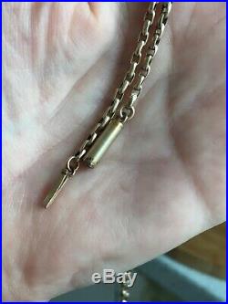 Vintage Hallmarked 9ct Gold Chain 20.5 Necklace 5.15 gms Barrel Clasp