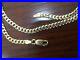 Vintage-Solid-9Ct-Gold-Curb-Link-Chain-Necklace-24-15-6-GRAMS-01-kqd