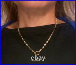 Yellow Gold T Bar Chain 9ct