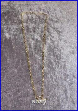 Yellow Gold T Bar Chain 9ct